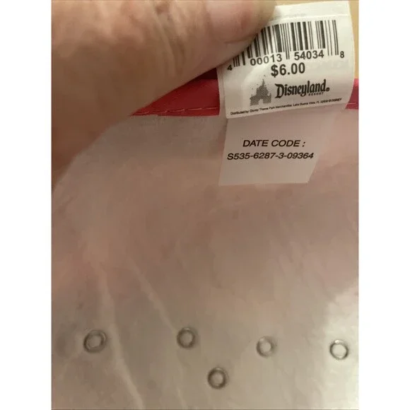 Disney Mouse Ears Princess Hat with Veil Fluffy Ears SNAP ON - Picture 8 of 11